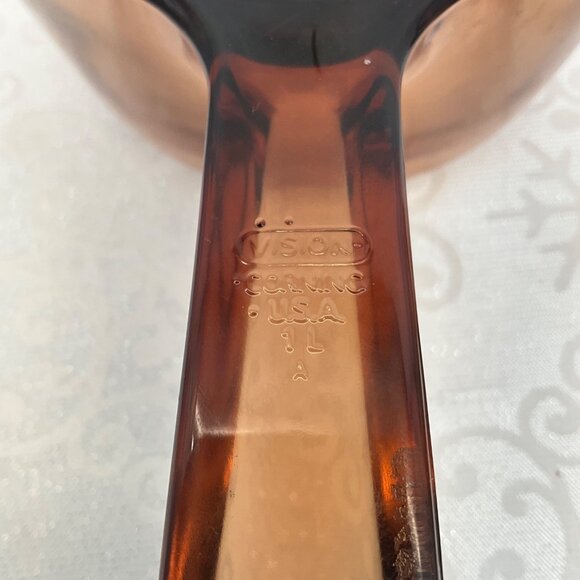 Corning Visions 1L Amber Glass Saucepan With Lid - Picture 5 of 5